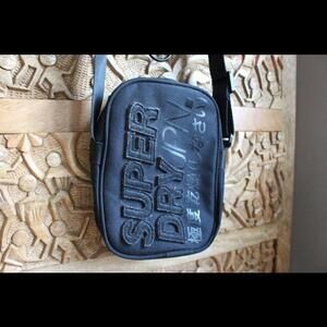 Black Superdry Crossbody Bag